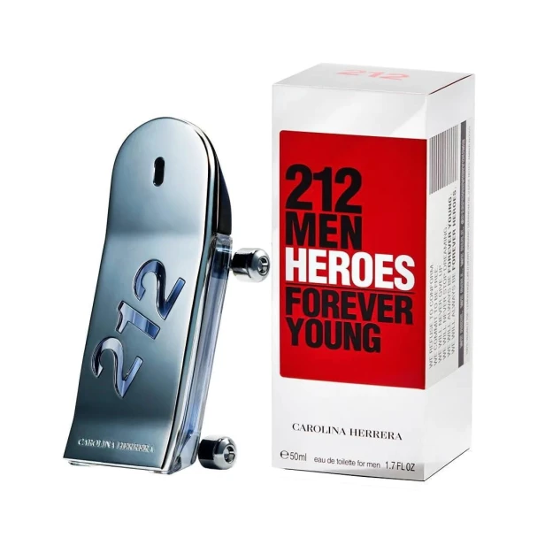 CAROLINA HERRERA 212 Heroes Forever Young Men EDT spray 50ml-1 24443