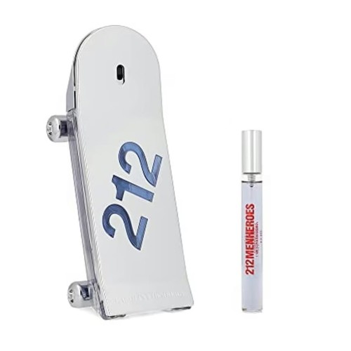 SET CAROLINA HERRERA 212 Men Heroes EDT spray 90ml + EDT spray 10ml-1 24482