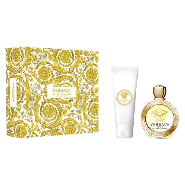 SET VERSACE Eros Pour Femme EDT spray 100ml + BL 150ml-1 24914