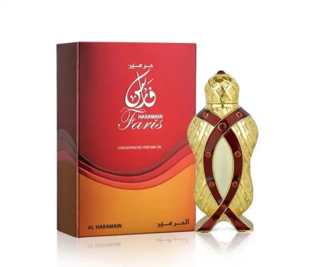 AL HARAMAIN Faris Unisex Perfumed Oil 12ml-1 26331 