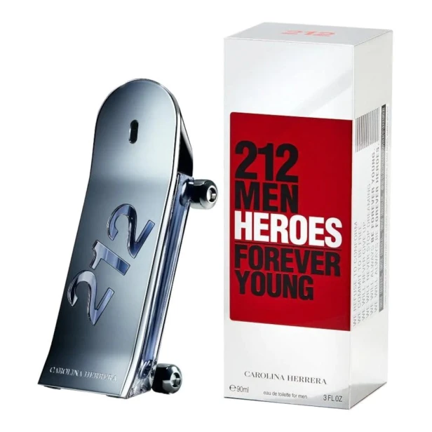 CAROLINA HERRERA 212 Heroes Forever Young Men EDT spray 90ml-1 26578 