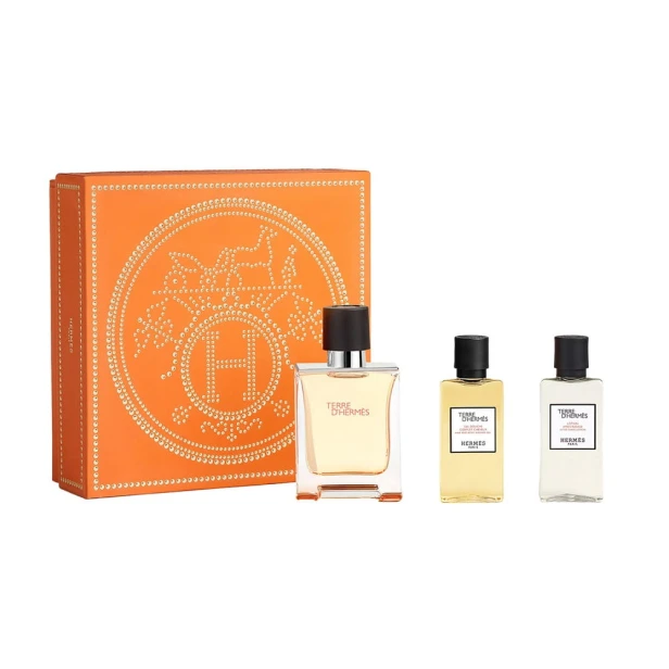 SET HERMES Terre D'Hermes EDT spray 50ml + SHOWER GEL 40ml + AFTER SHAVE 40ml-1 26939 