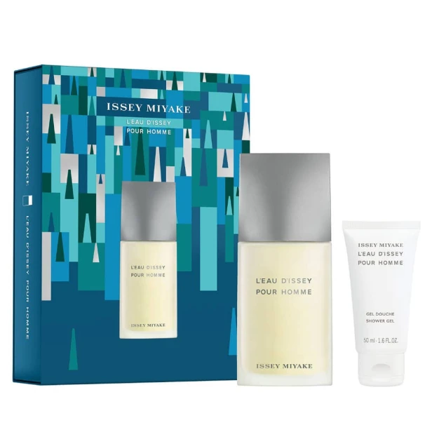SET ISSEY MIYAKE L'Eau d'Issey Pour Homme EDT spray 75ml + SHOWER GEL 50ml-1 26994 