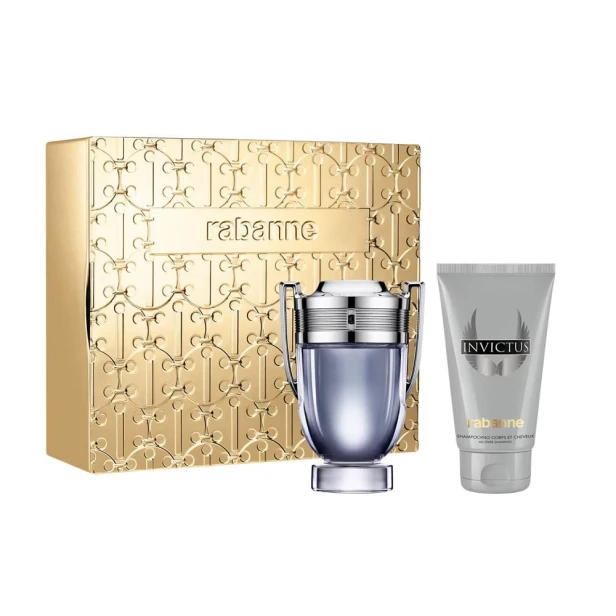 SET PACO RABANNE Invictus EDT spray 100ml + SHOWER GEL 100ml-1 27374 
