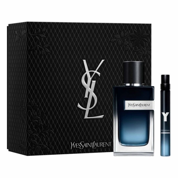 SET YVES SAINT LAURENT Y EDP spray 100ml + EDP spray 10ml-1 27801 