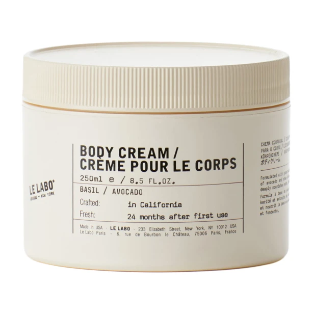LE LABO Basil & Avocado BODY CREAM 250ml-1 27915 