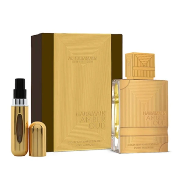 SET AL HARAMAIN Amber Oud Gold Edition Extreme EDP spray 200ml + EDP spray 10ml-1 27989 