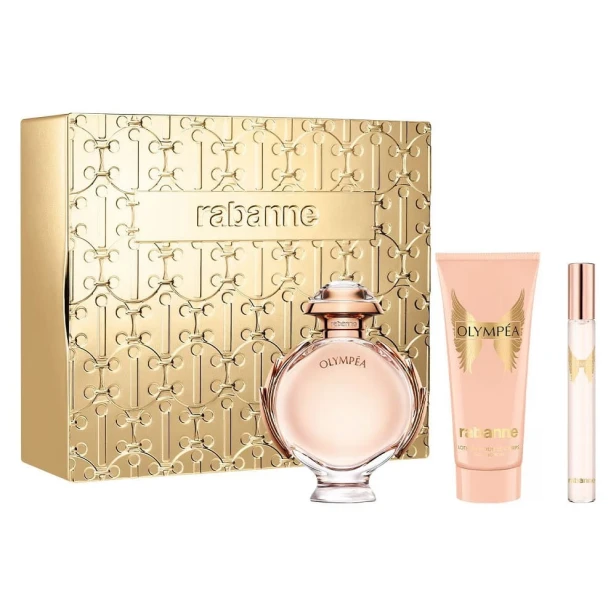 SET PACO RABANNE Olympea EDP spray 80ml + BODY LOTION 100ml + EDP 10ml-1 28082 