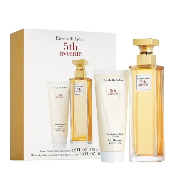 SET ELIZABETH ARDEN 5th Avenue EDP spray 125ml + BODY LOTION 100ml-1 28247 