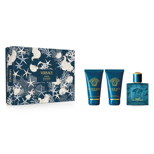 SET VERSACE Eros Pour Homme EDT spray 50ml + SHOWER GEL 50ml + AS Balm 50ml-1 29171 