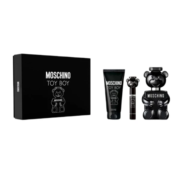 SET MOSCHINO Toy Boy EDP spray 100ml + SHOWER GEL 100ml + MINIATURA EDP spray 10ml-1 29242 