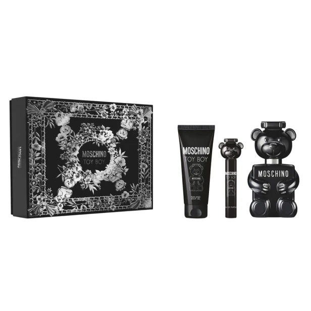 SET MOSCHINO Toy Boy EDP spray 100ml + SHOWER GEL 100ml + MINIATURA EDP spray 10ml-1 29245 