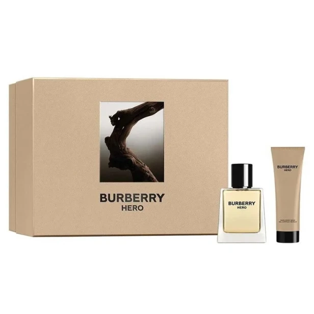 SET BURBERRY Hero EDT spray 50ml + SHOWER GEL 75ml-1 29254 