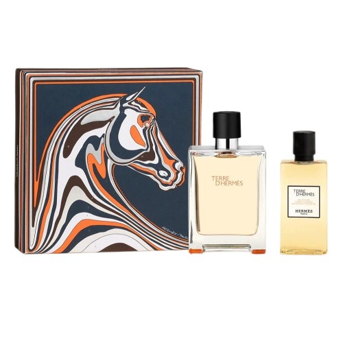 SET HERMES Terre D'Hermes EDT spray 100ml + SHOWER GEL 80ml-1 29305 