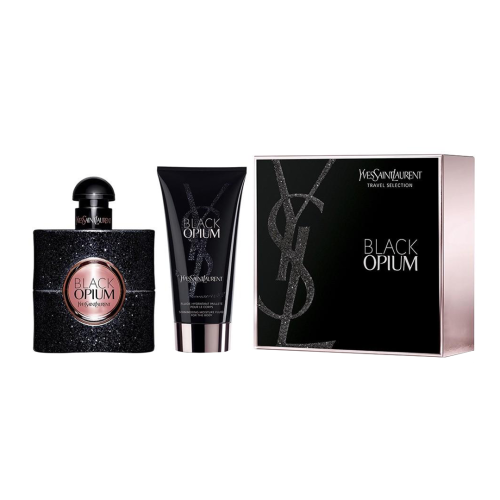 SET YVES SAINT LAURENT Black Opium EDP spray 50ml + BODY LOTION 50ml-1 29761 